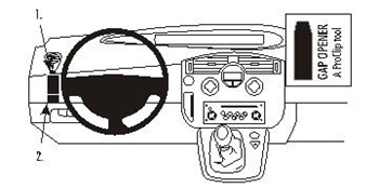 Brodit ProClip Renault Scenic 2004-2009